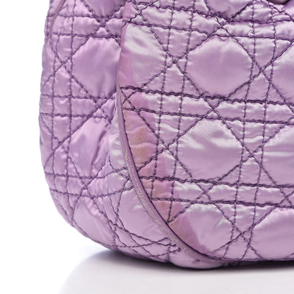 Christian Dior Nylon Cannage Tote Purple 16 of 20