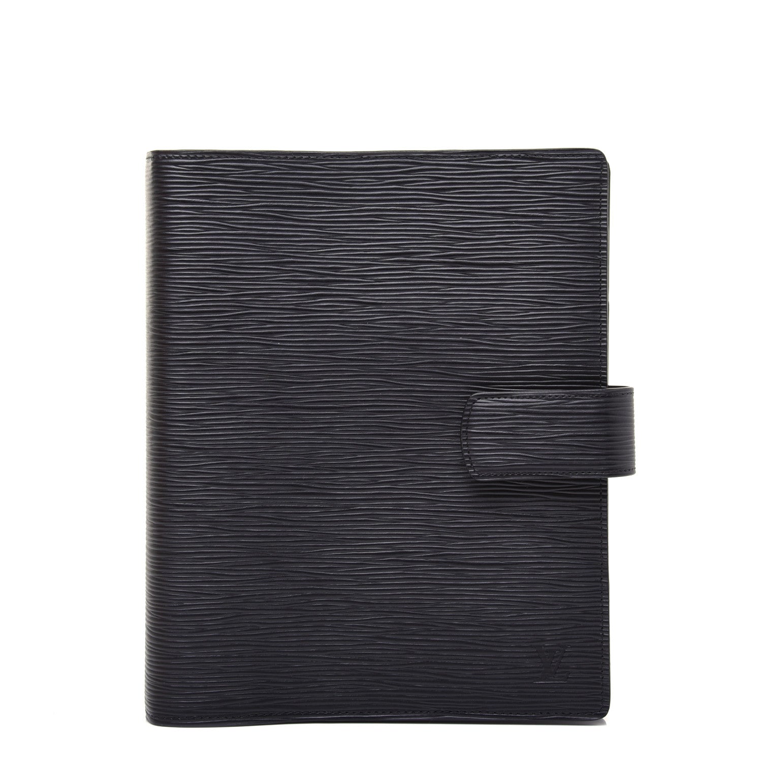 Louis Vuitton Epi Large Ring Agenda Cover Black 1 of 15