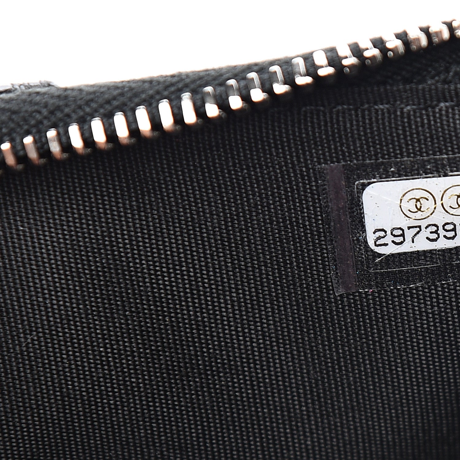 Chanel Caviar Quilted Classic Flat Wallet Pouch So Black 7 of 8