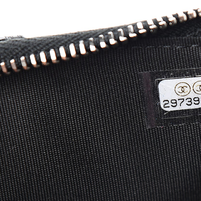 Chanel Caviar Quilted Classic Flat Wallet Pouch So Black 7 of 8
