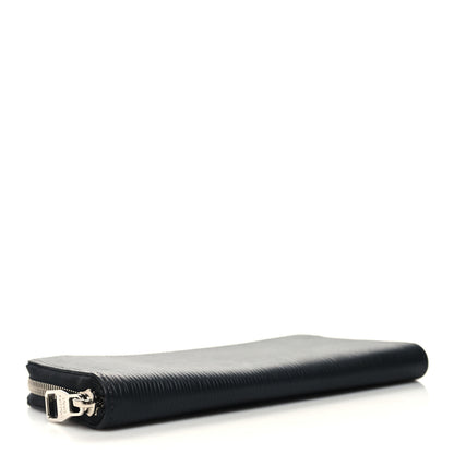 Louis Vuitton Epi Zippy Vertical Wallet Black 4 of 8