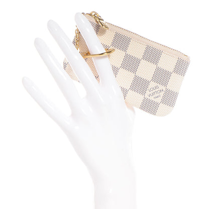 Louis Vuitton Damier Azur Key Pouch 3 of 8