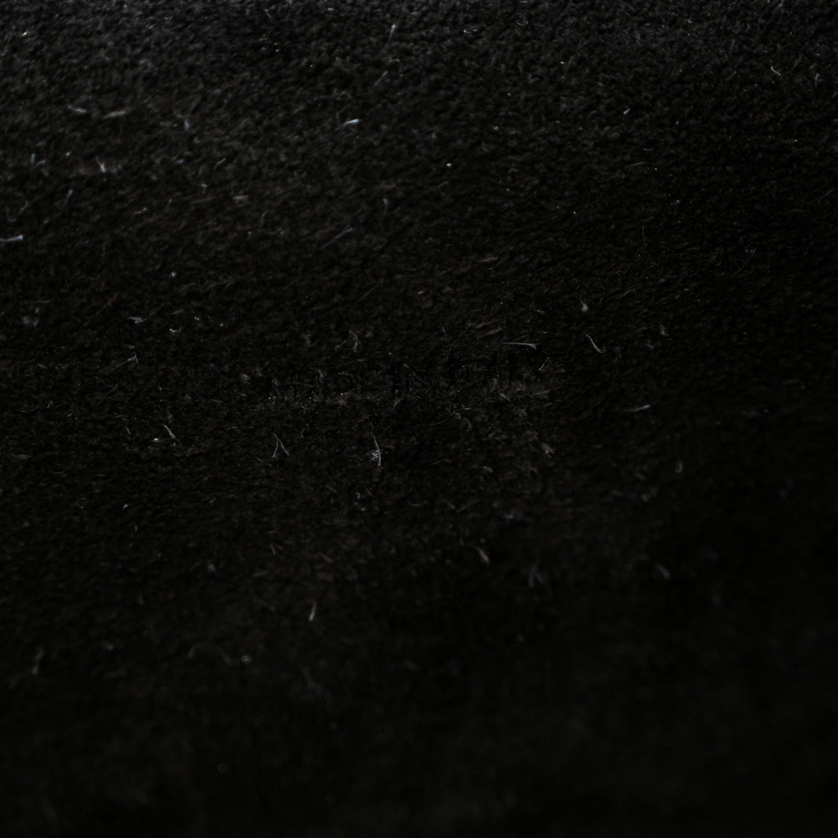 Grained Calfskin Mini Belt Bag Black