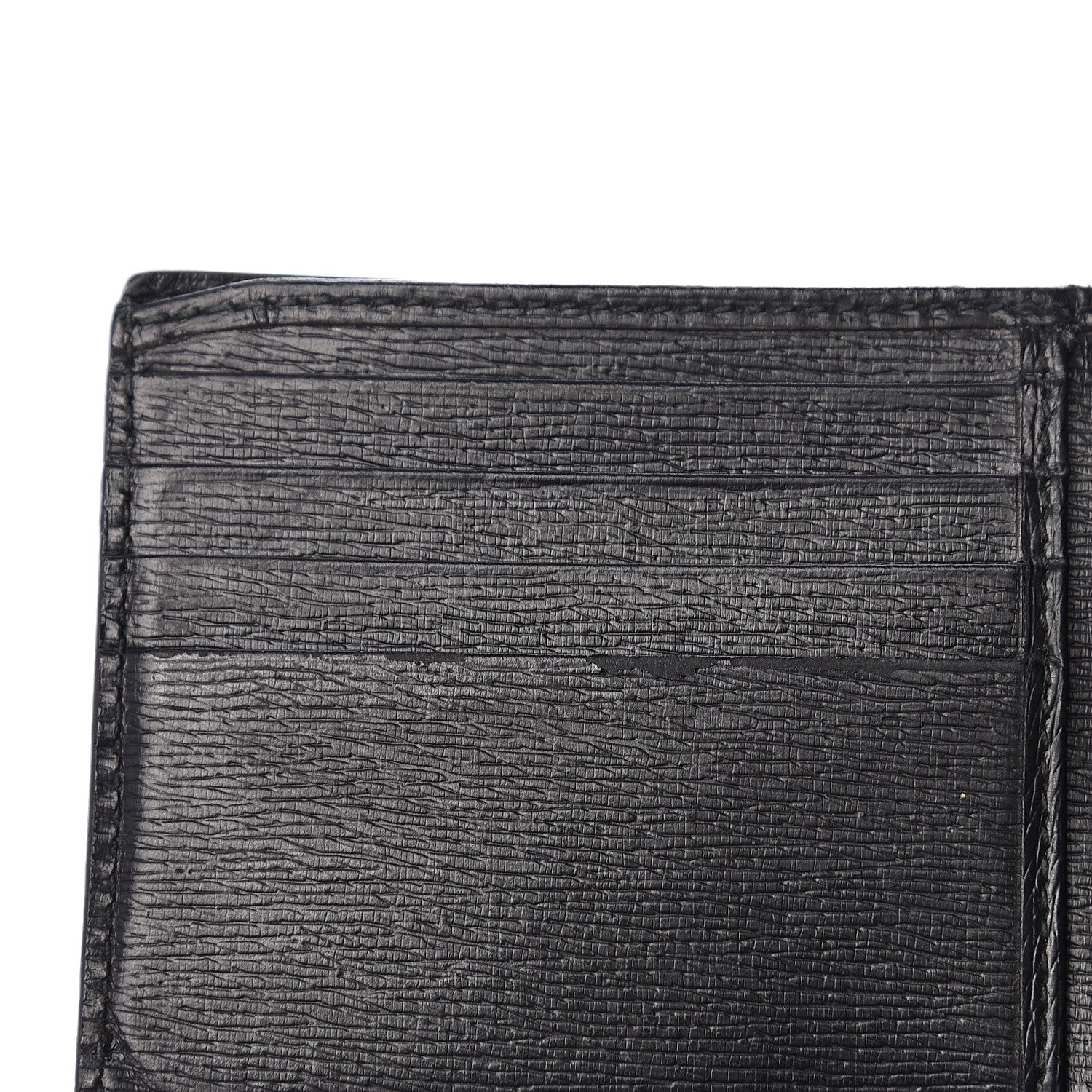 Gucci Shangai Calfskin Kingsnake Bi-Fold Wallet Black 7 of 7