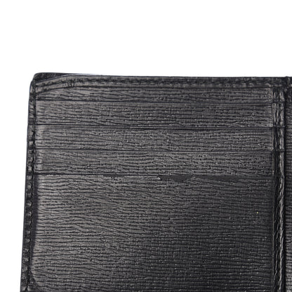 Gucci Shangai Calfskin Kingsnake Bi-Fold Wallet Black 7 of 7