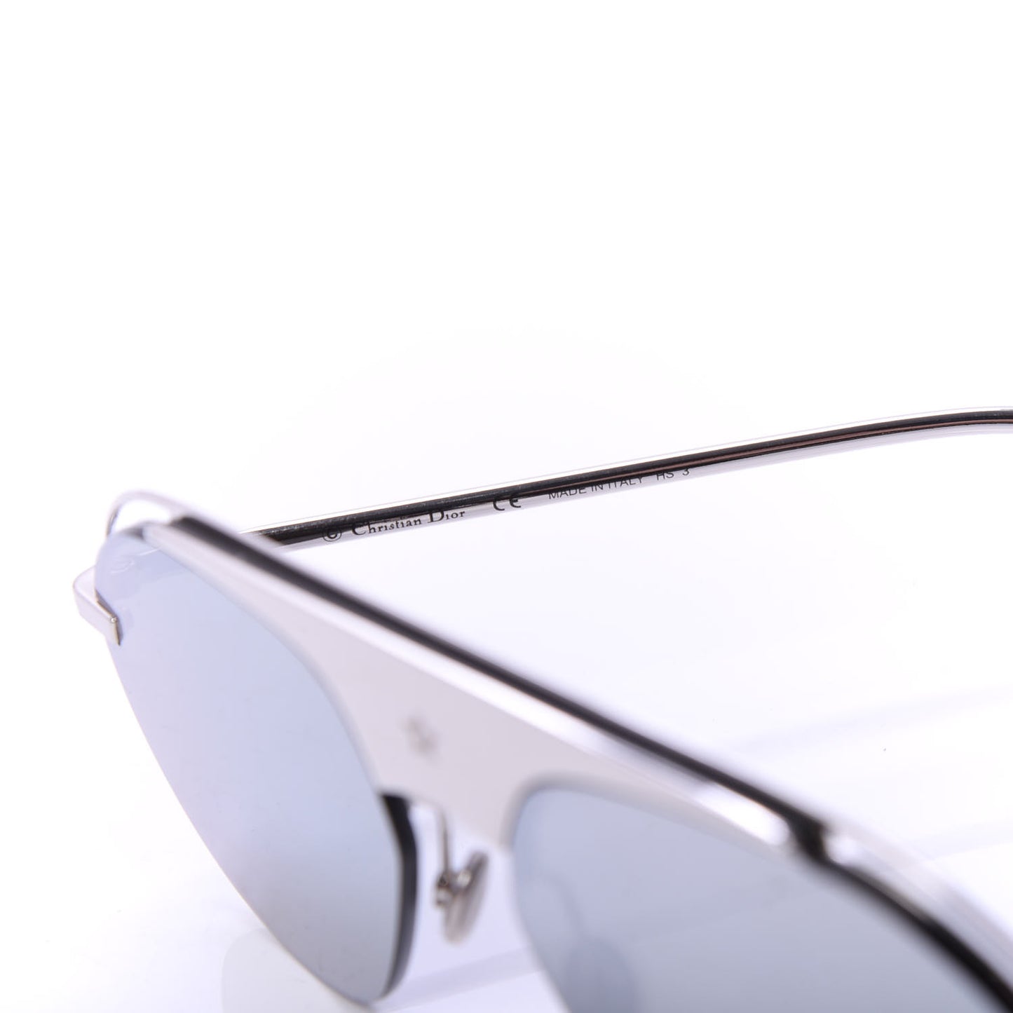 Dio(r)evolution 2 Aviator Sunglasses Silver