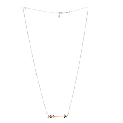 Tiffany 18K Rose Gold Small Paloma's Graffiti Arrow Pendant Necklace 3 of 5
