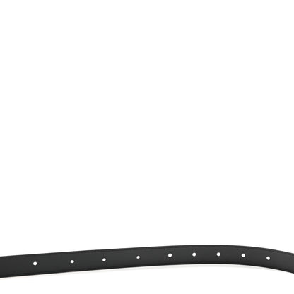 Gucci Moon Calfskin Pearl Double G 20mm Belt 80 32 Black Cream 4 of 6