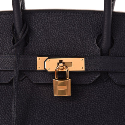 Hermes Togo Birkin 30 Bleu Nuit 31 of 34