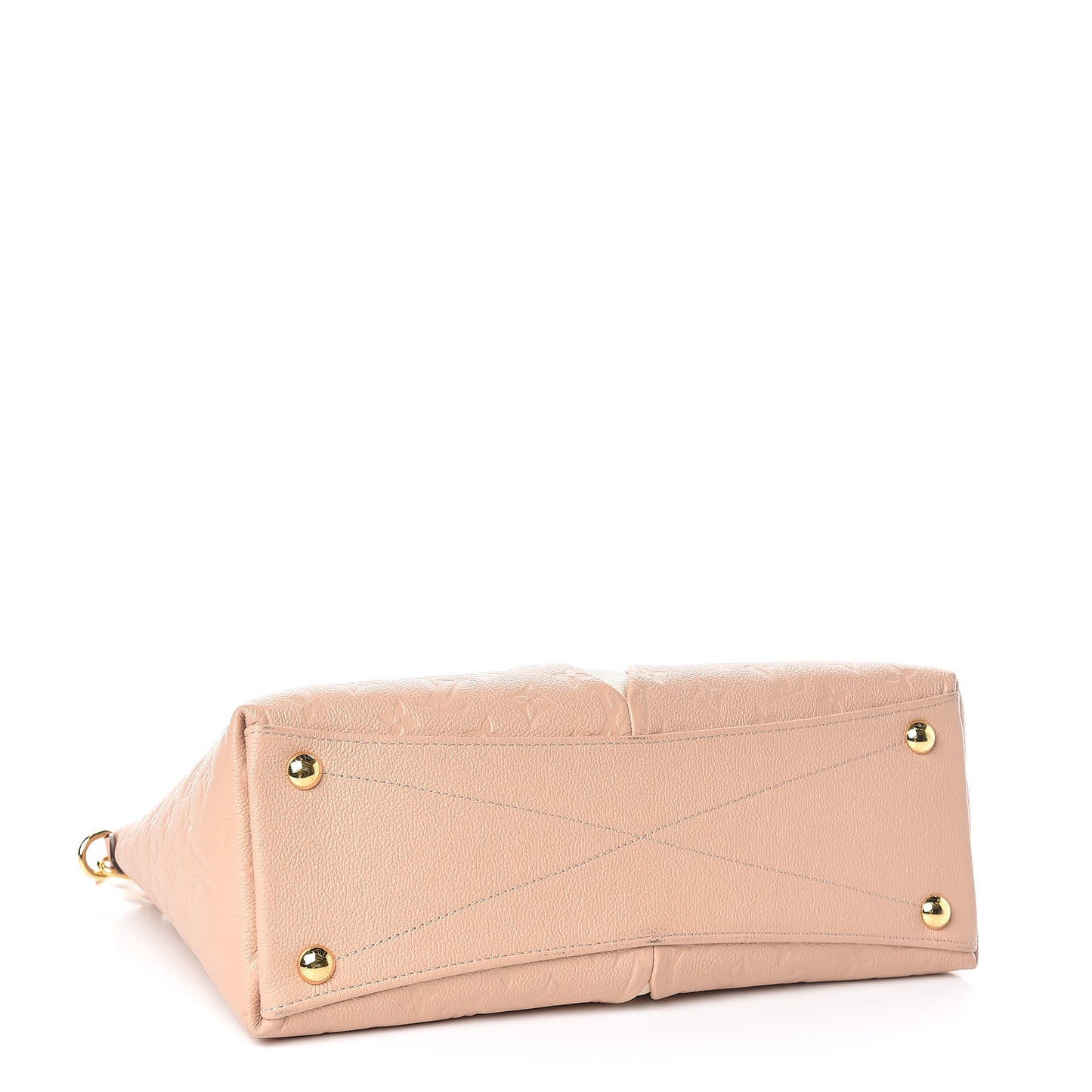 Empreinte V Tote MM Beige Rose Creme