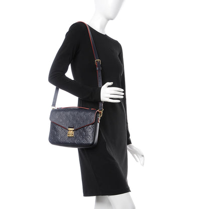 Louis Vuitton Empreinte Pochette Metis Marine Rouge 2 of 8