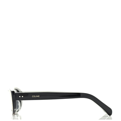 Celine Acetate Cat Eye Studded Sunglasses CL4144US Black 2 of 6