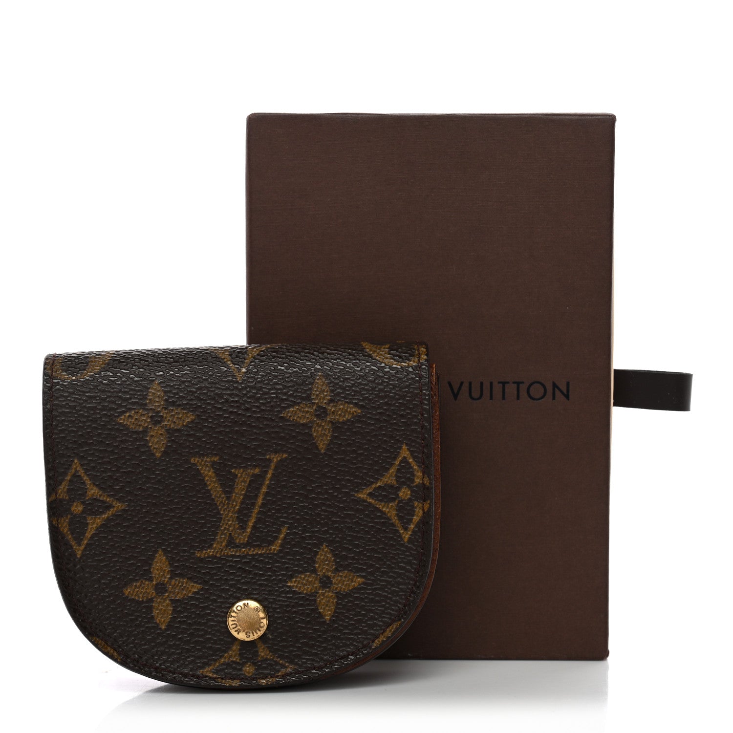 Louis Vuitton Monogram Porte-Monnaie Gousset Change Purse 9 of 9