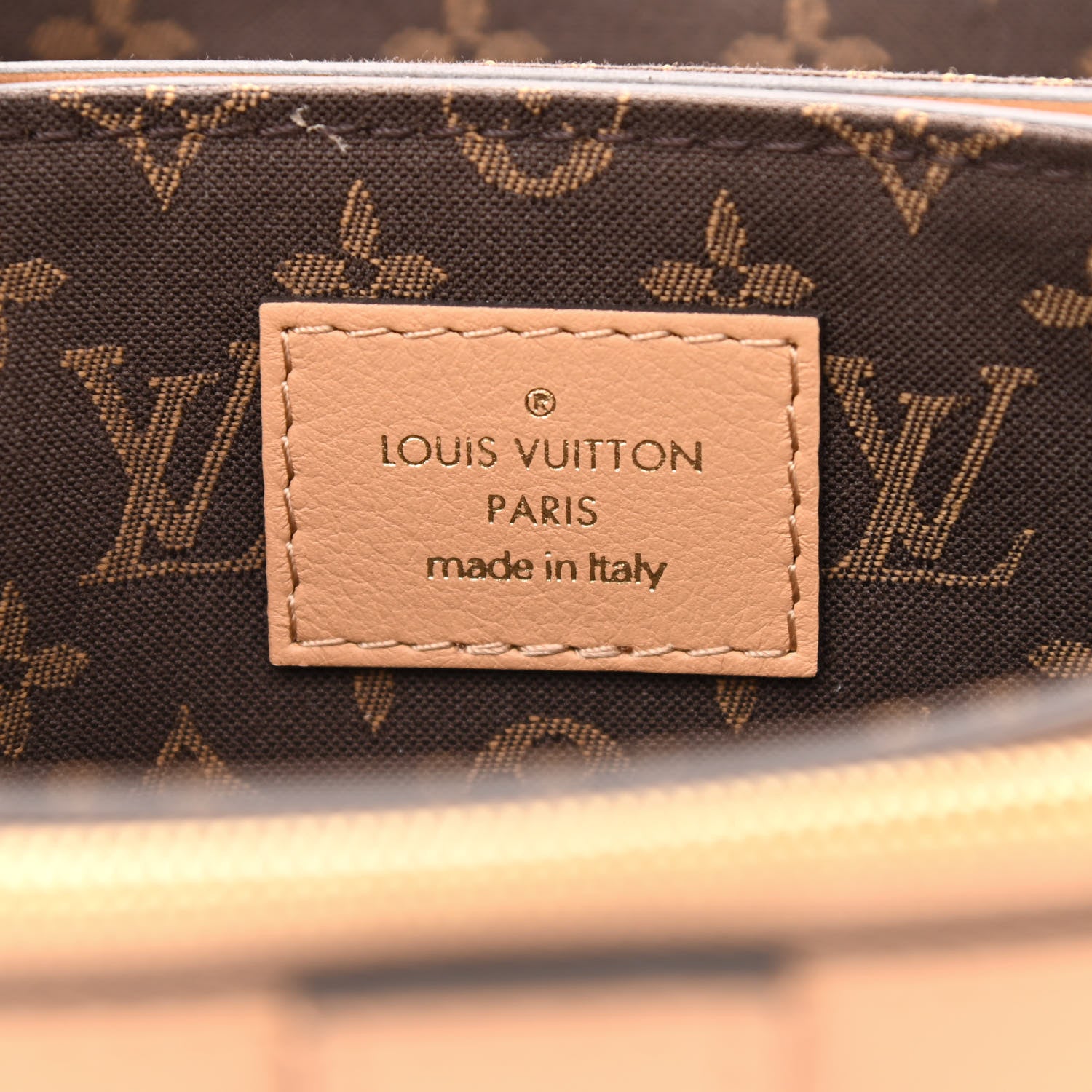 Louis Vuitton Calfskin Rendez-Vous Camel 6 of 9