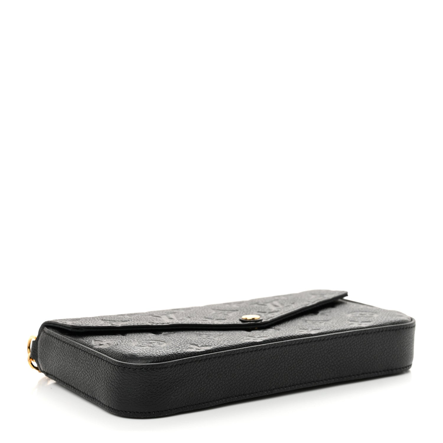 Louis Vuitton Empreinte Pochette Felicie Chain Wallet Black 5 of 10