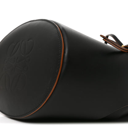 Loewe Calfskin Medium Balloon Bucket Bag Black Tan 9 of 9