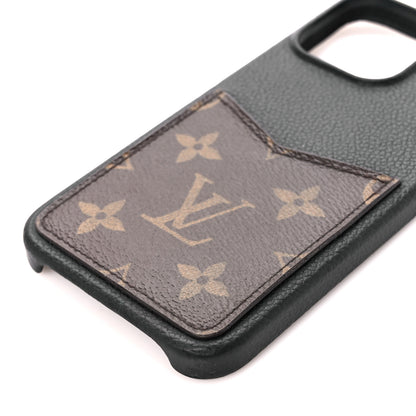 Louis Vuitton Monogram Pallas iPhone 14 Pro Max Bumper Black 10 of 10