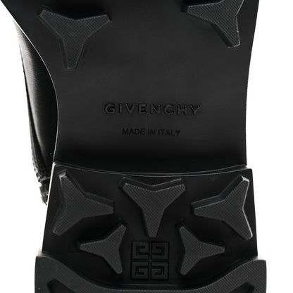 Givenchy Calfskin Combat Boots 36 Black 7 of 9