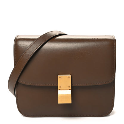 Celine Box Calfskin Teen Classic Box Flap Bag Camel 1 of 15