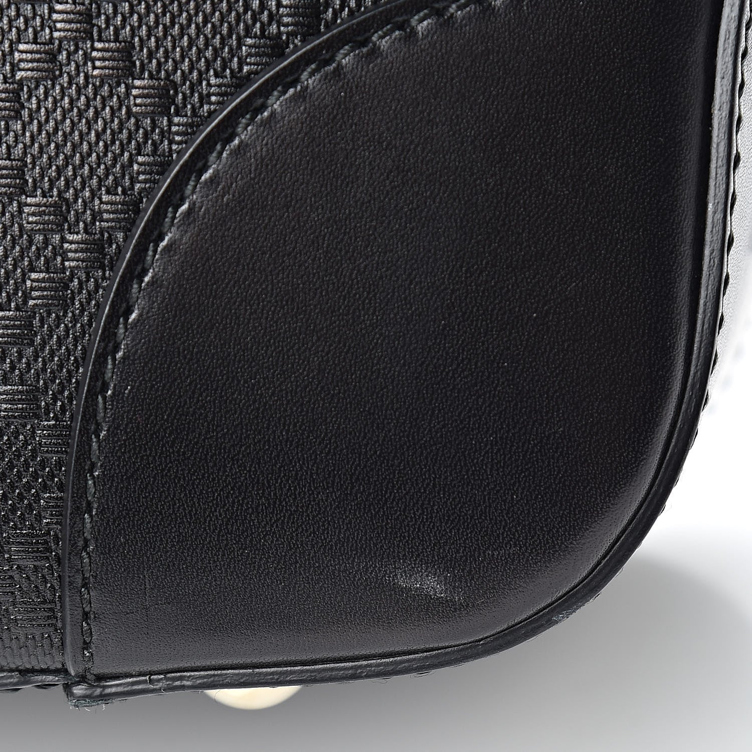 Gucci Calfskin Diamante Small Top Handle Bag Black 11 of 11