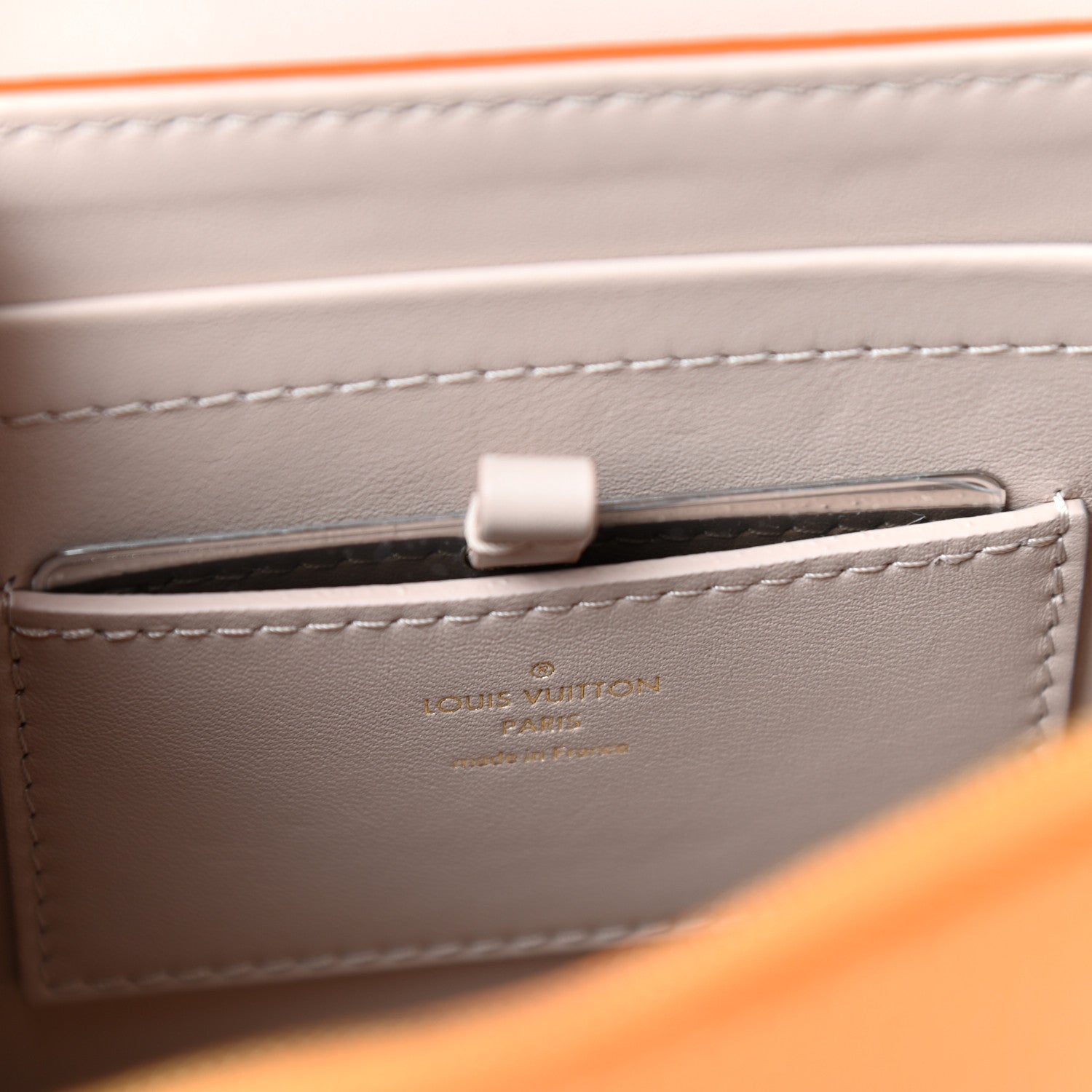 Louis Vuitton Taurillon Twist One Handle PM Saffron 6 of 9