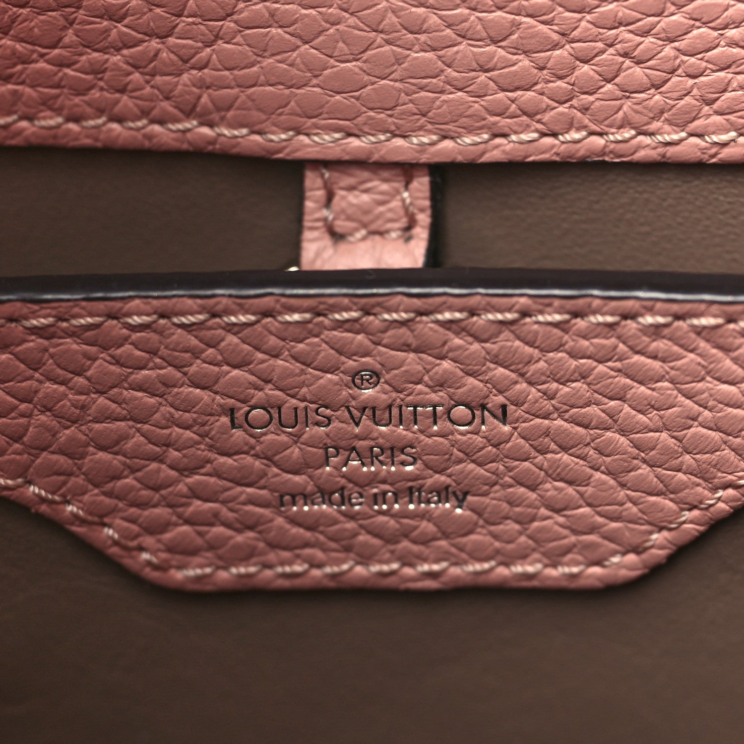 Louis Vuitton Taurillon Capucines BB Magnolia 6 of 8