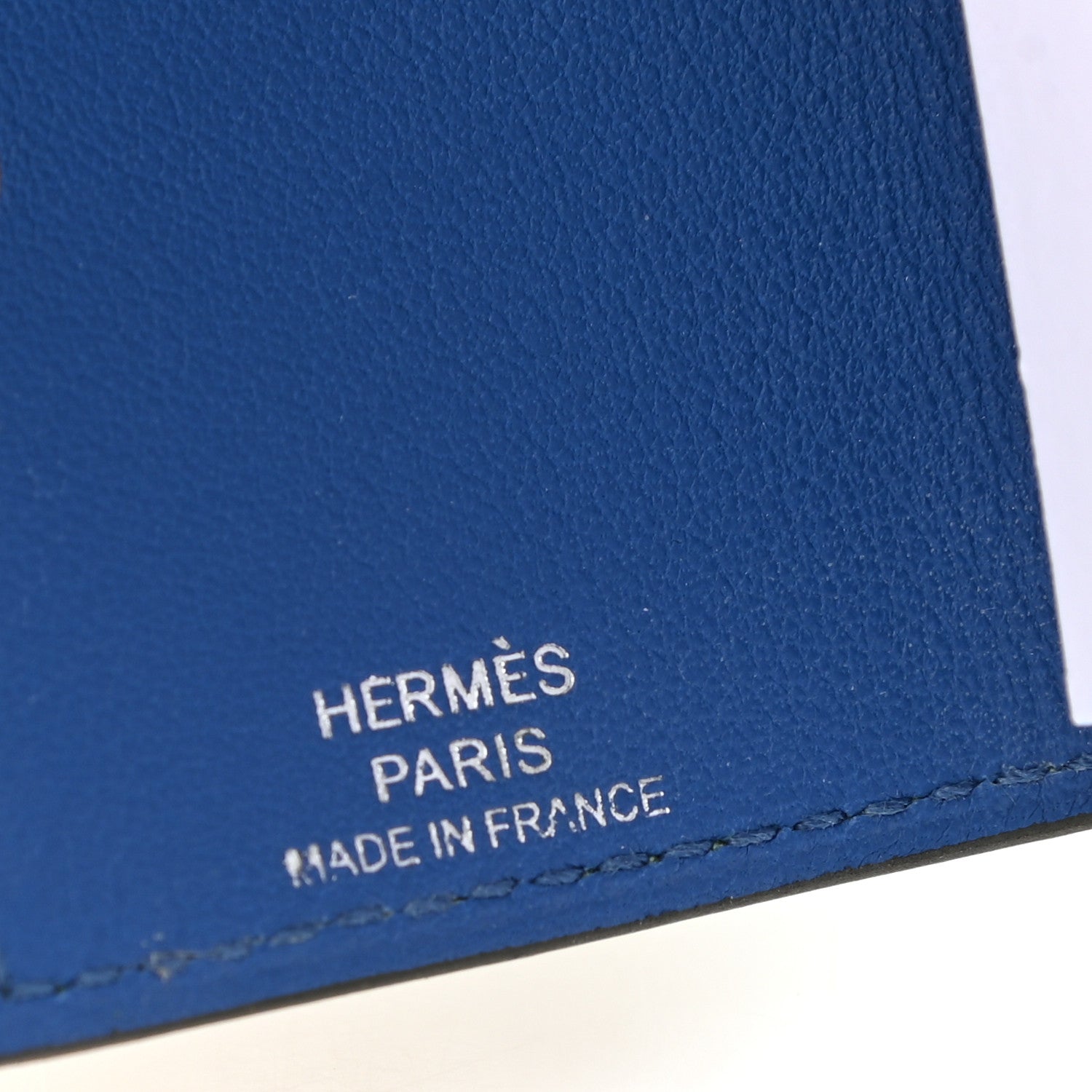 Hermes Evercolor Swift Verso Ulysse Nano Bag Charm Vert Criquet Bleu France 3 of 5