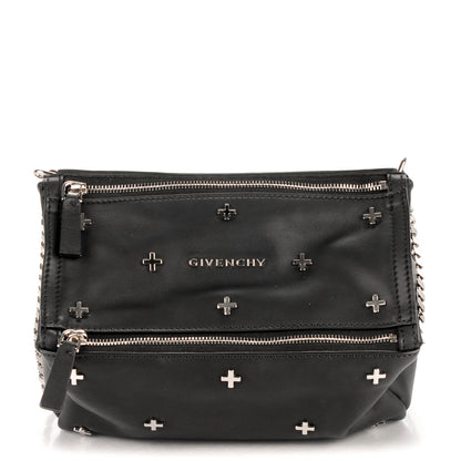 Givenchy Calfskin Cross Mini Chain Pandora Black 1 of 7