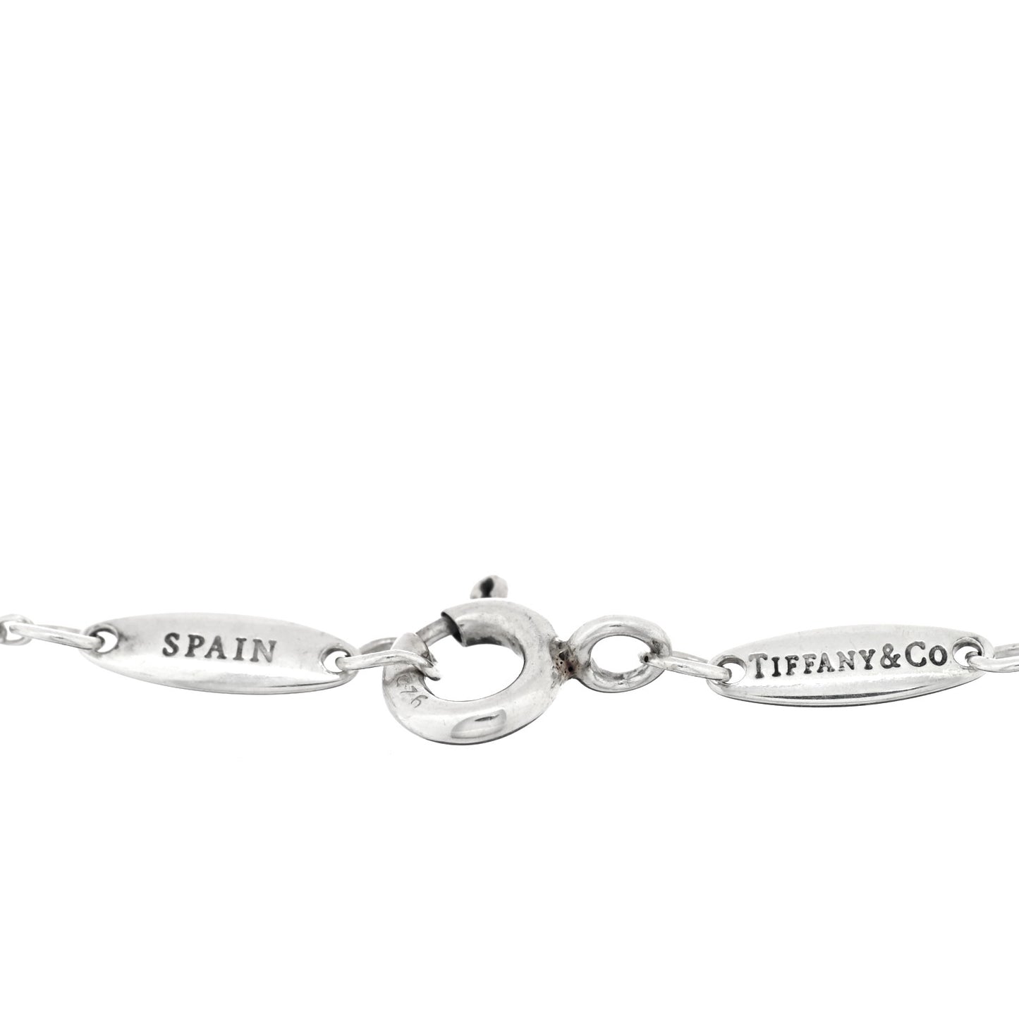Sterling Silver Aquamarine Elsa Peretti Color By The Yard Bracelet