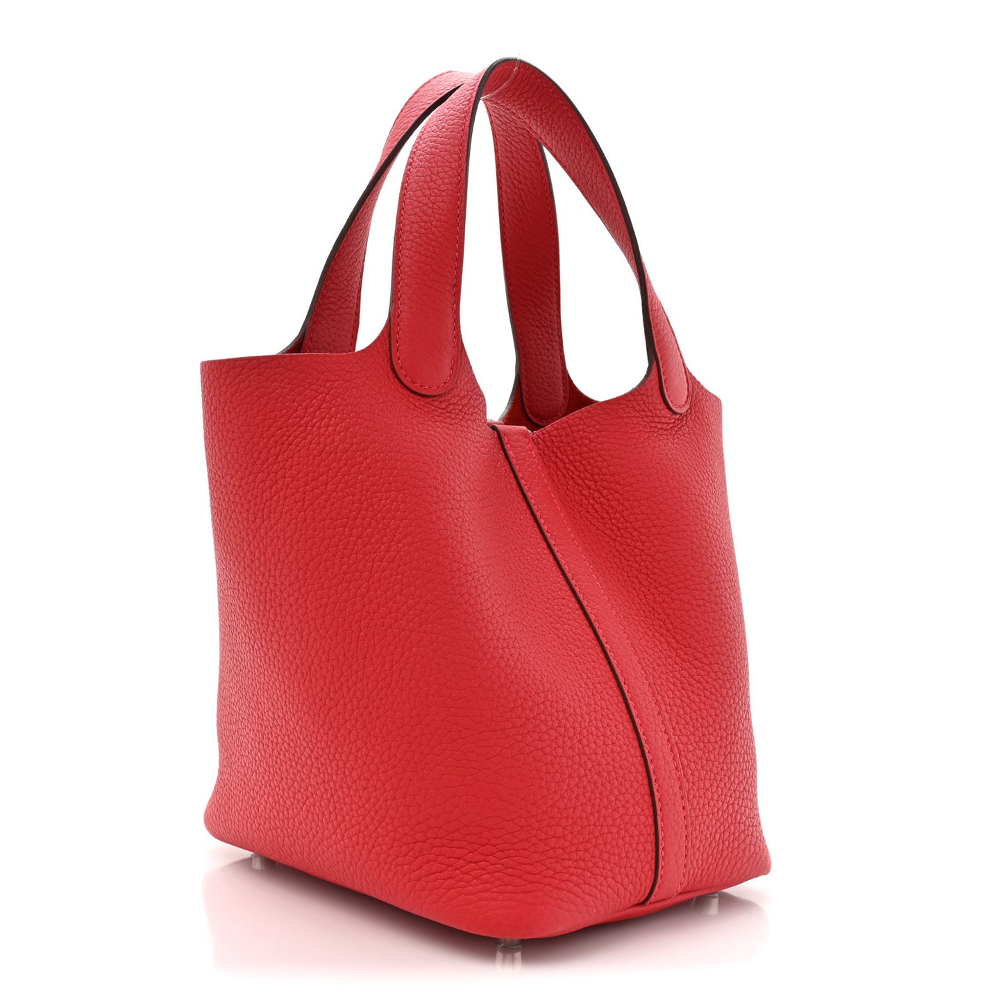 Taurillon Clemence Picotin Lock 18 PM Vermillon