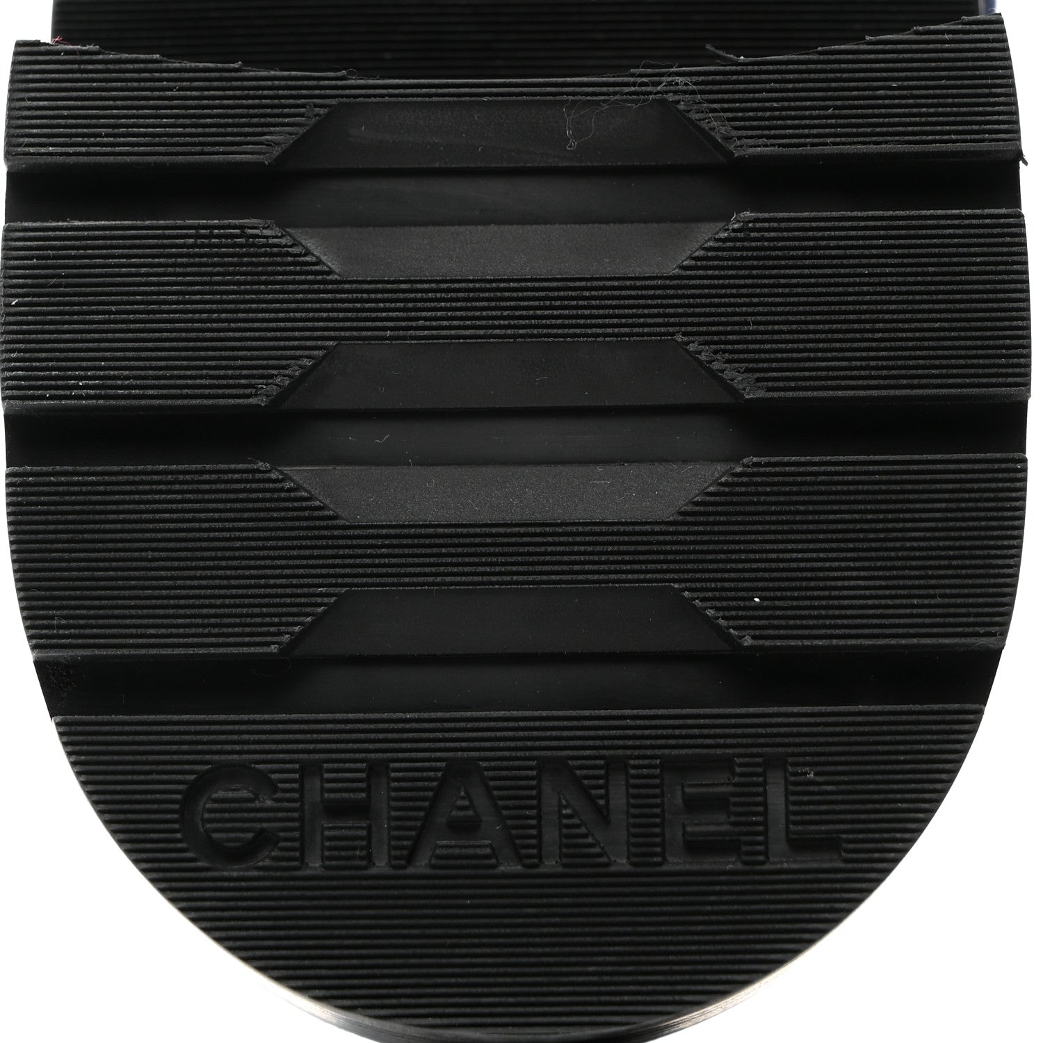Chanel Denim Calfskin Quilted Lace Up Combat Boots 38.5 Blue 6 of 9