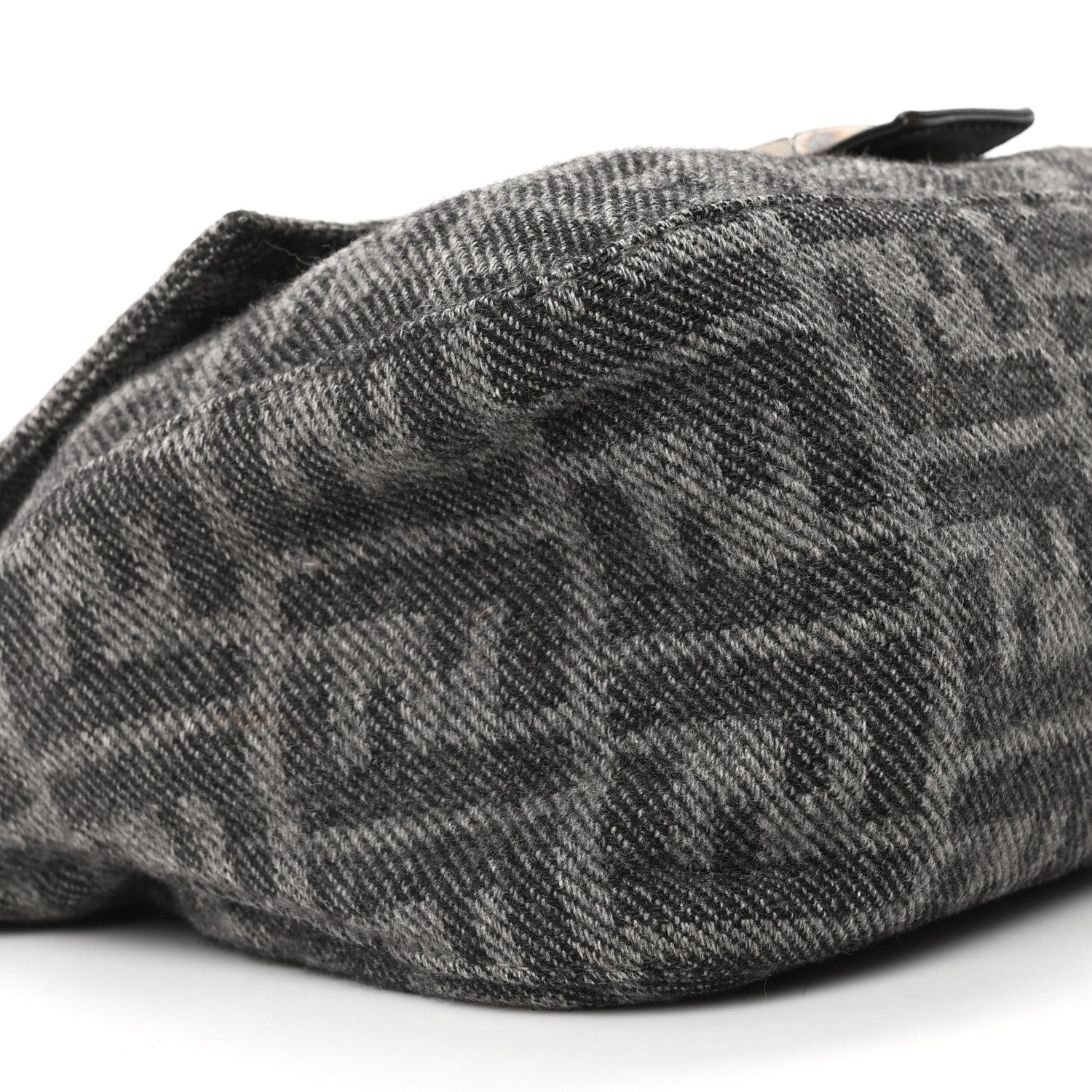 Fendi Wool Zucca Mama Baguette Grey 15 of 17