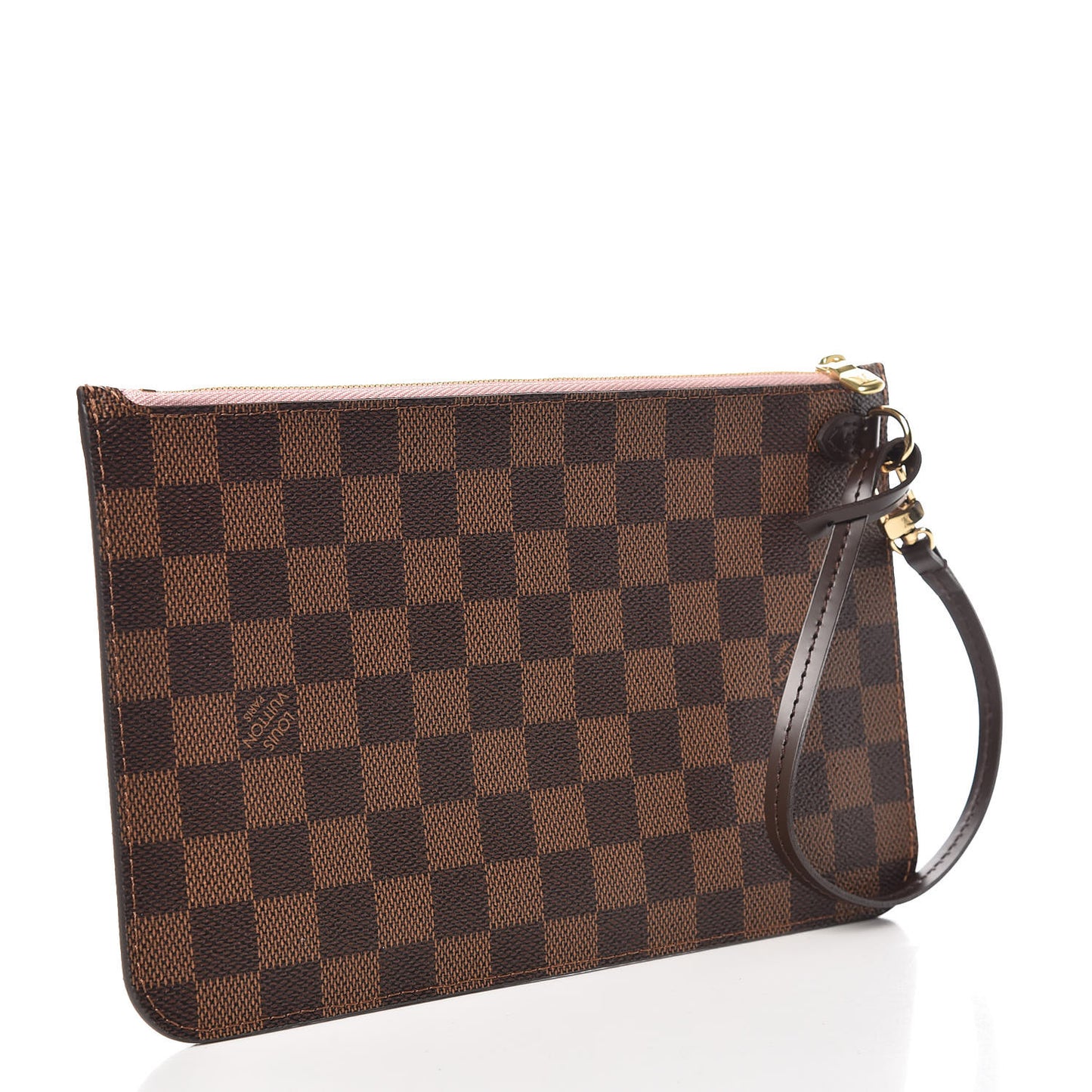 Damier Ebene Neverfull MM GM Pochette Rose Ballerine