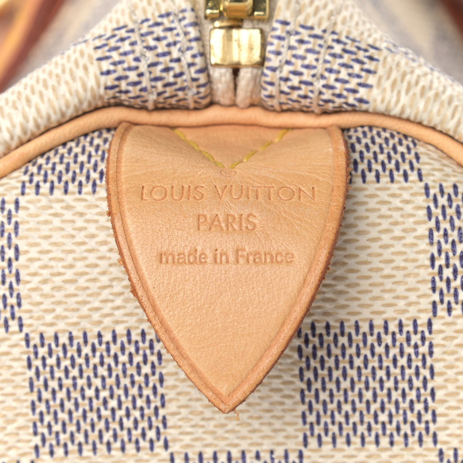 Louis Vuitton Damier Azur Speedy 30 6 of 14