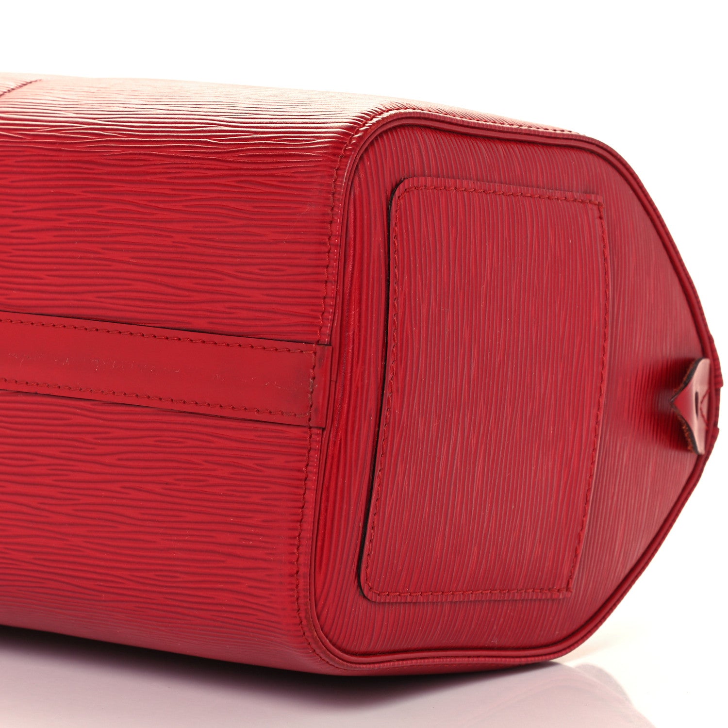 Louis Vuitton Epi Speedy 25 Castillan Red 11 of 11