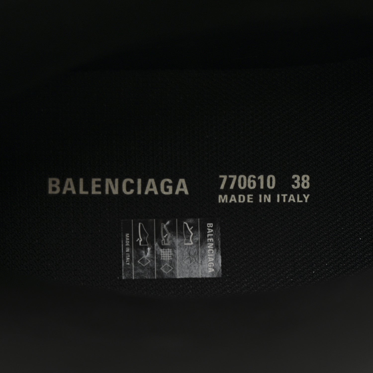 Balenciaga Rubber Steroid Bootie 38 Black 6 of 9
