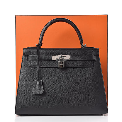 Hermes Epsom Kelly Sellier 28 Black 36 of 36