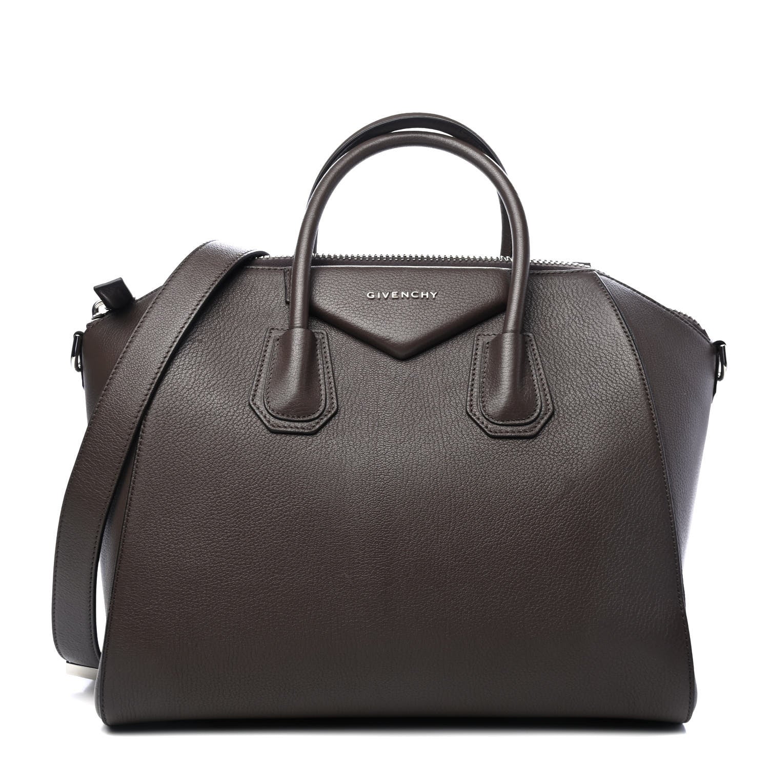 Givenchy Sugar Goatskin Medium Antigona Heather Grey 1 of 5