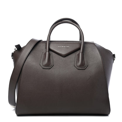 Givenchy Sugar Goatskin Medium Antigona Heather Grey 1 of 5