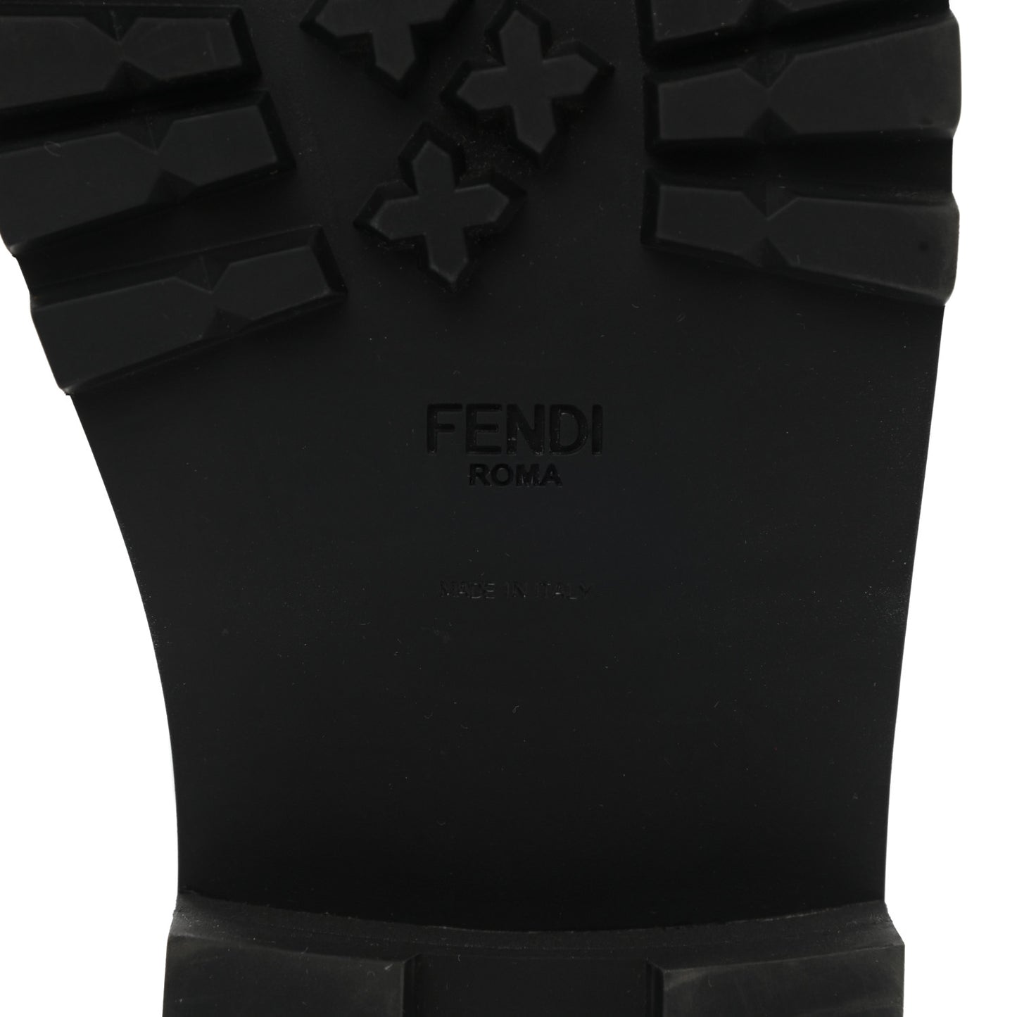 Calfskin FFreedom Platform Biker Boots 36.5 Black