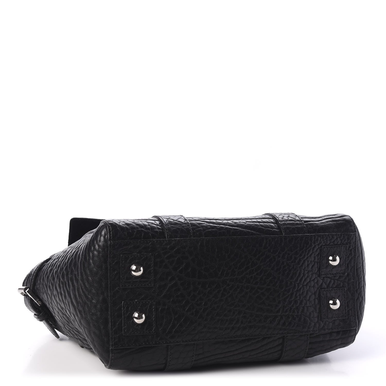 Mulberry Shrunken Calfskin Mini Bayswater Buckle Black 3 of 9