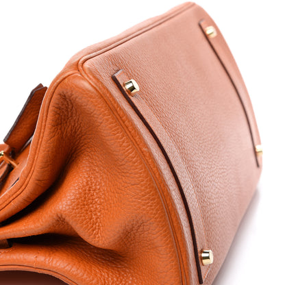 Hermes Taurillon Clemence JPG Birkin 42 Orange 7 of 38