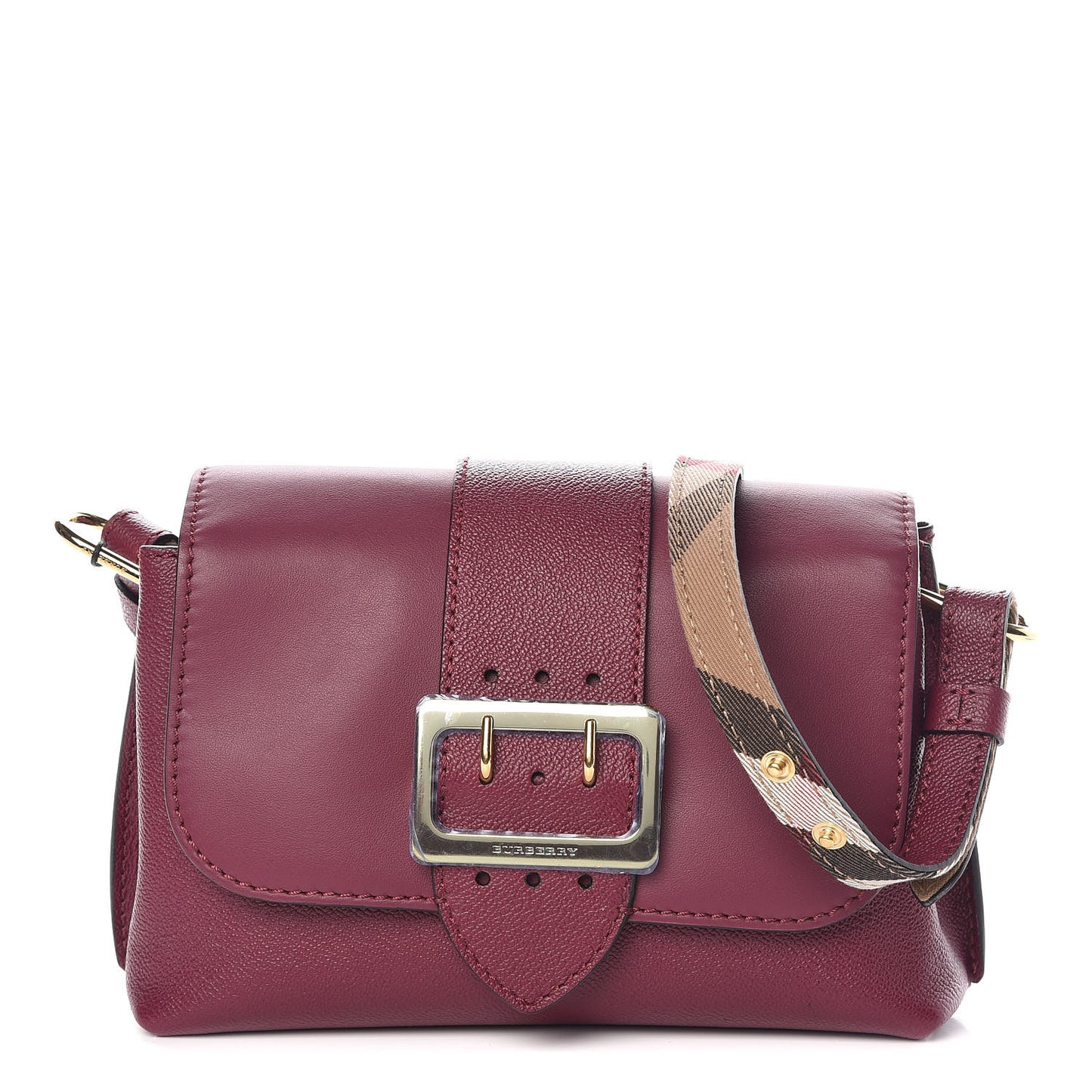 Soft Grain Calfskin Small Medley Crossbody Dark Plum