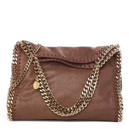 Stella McCartney Shaggy Deer Mini Falabella Fold Over Tote Pink 1 of 9