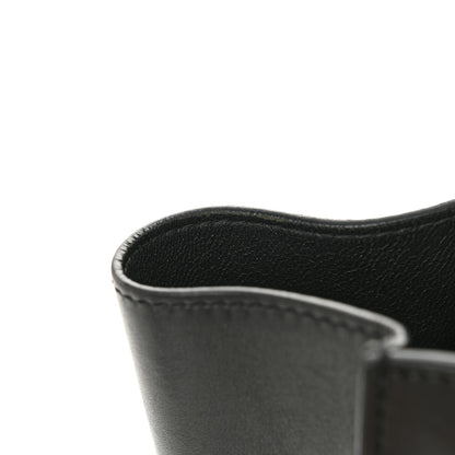Celine Shrunken Lambski\n Micro Bi-Color Luggage Black White 16 of 16
