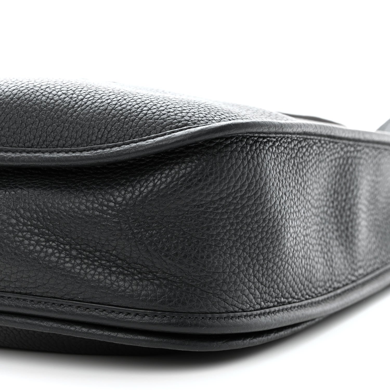 Hermes Taurillon Clemence Evelyne III GM Black 10 of 11