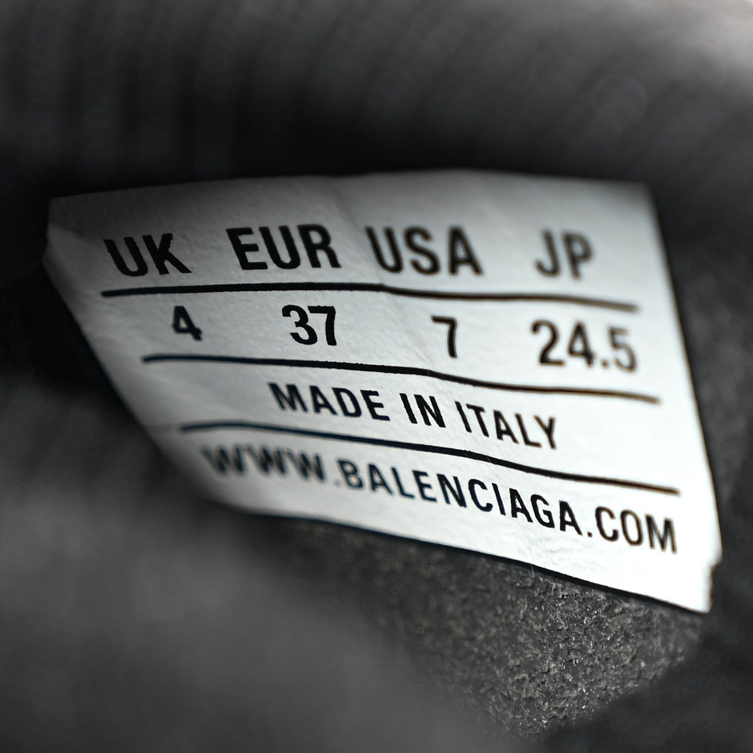 Balenciaga Neoprene Knit Allover Logo Womens Speed Lace Up Sneakers 37 Black 8 of 12