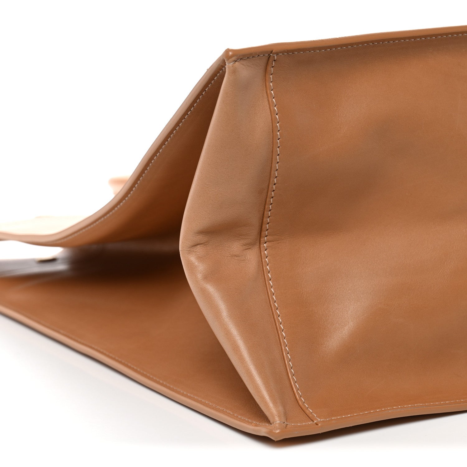 Saint Laurent Vitello Large Rive Gauche Tote Natural 9 of 11