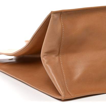 Saint Laurent Vitello Large Rive Gauche Tote Natural 9 of 11