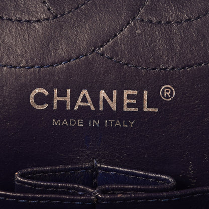 Chanel Distressed Patent Quilted 2.55 Reissue 226 Flap Navy 6 of 13
